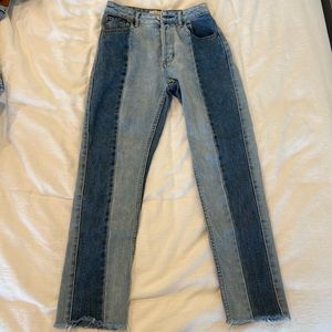 Pacsun Two Toned Jeans